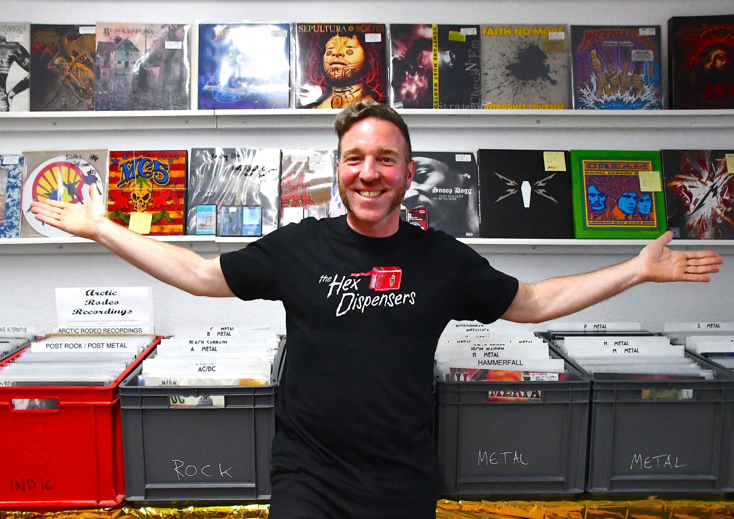 Dixigas, Tex. Die Mensch gewordene Schallplatte