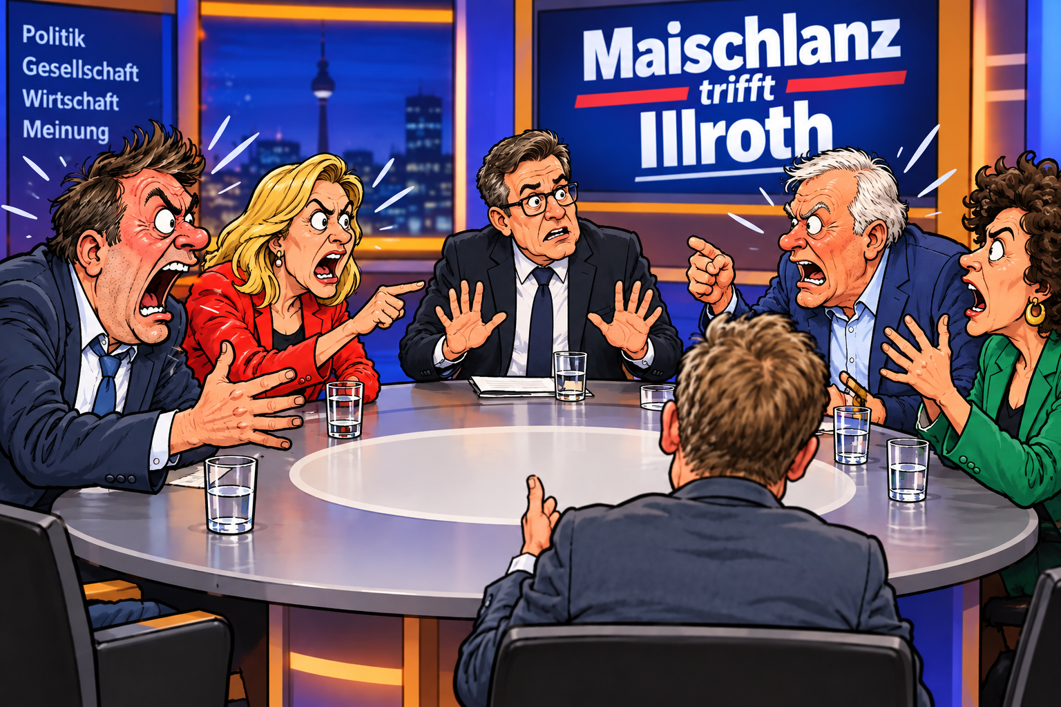 „Ich freue mich sehr auf spannende Gäste“. Das ultimative Talkshow-Massaker