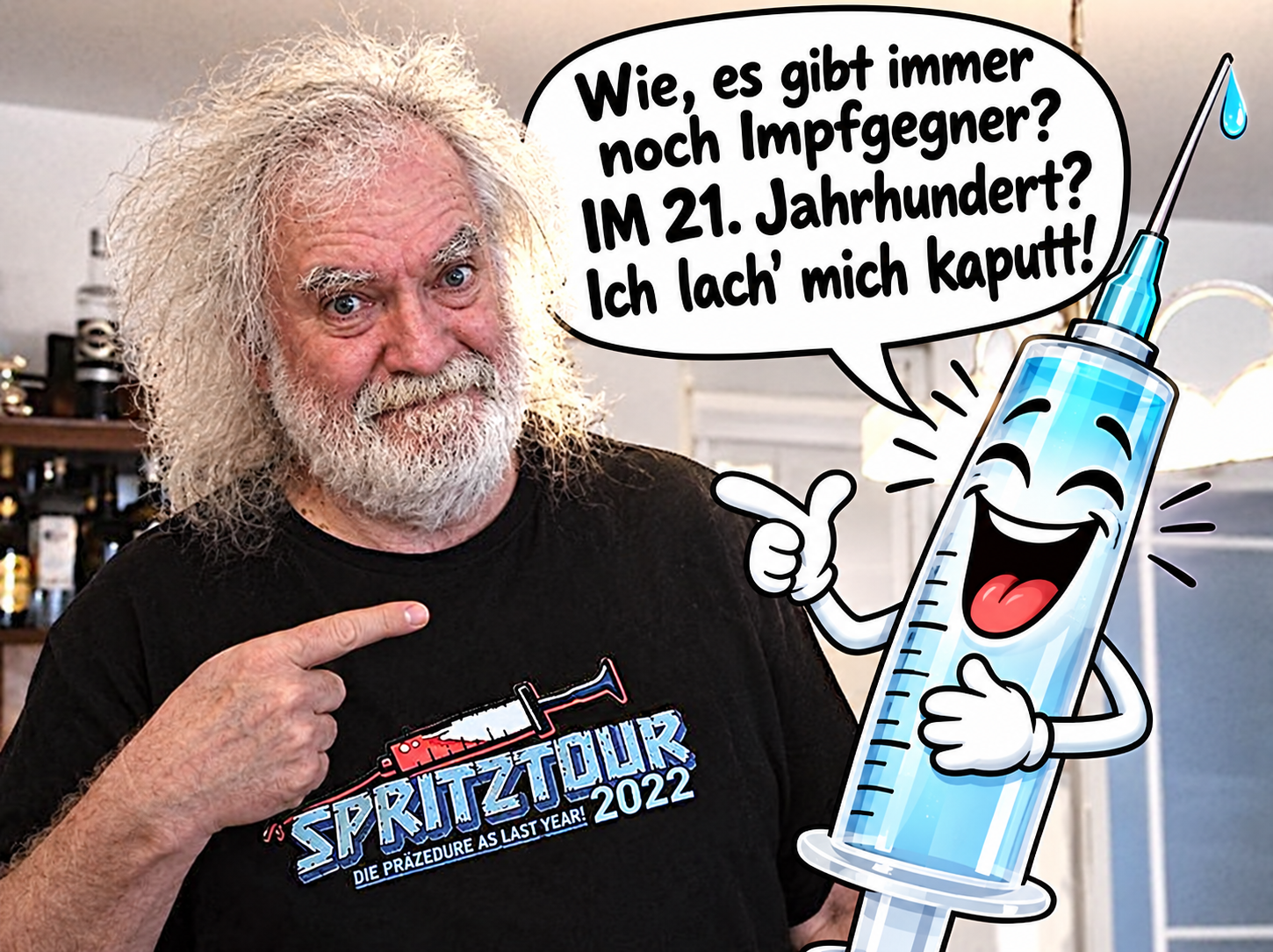 Schwurbler und Blinddärme, höchst erregt